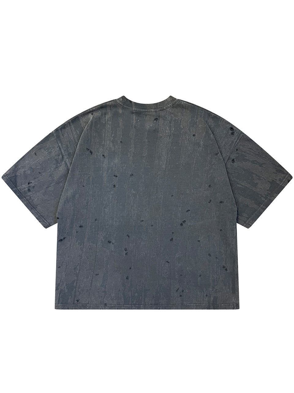 LASERCUT TSHIRT - VINTAGE BLACK