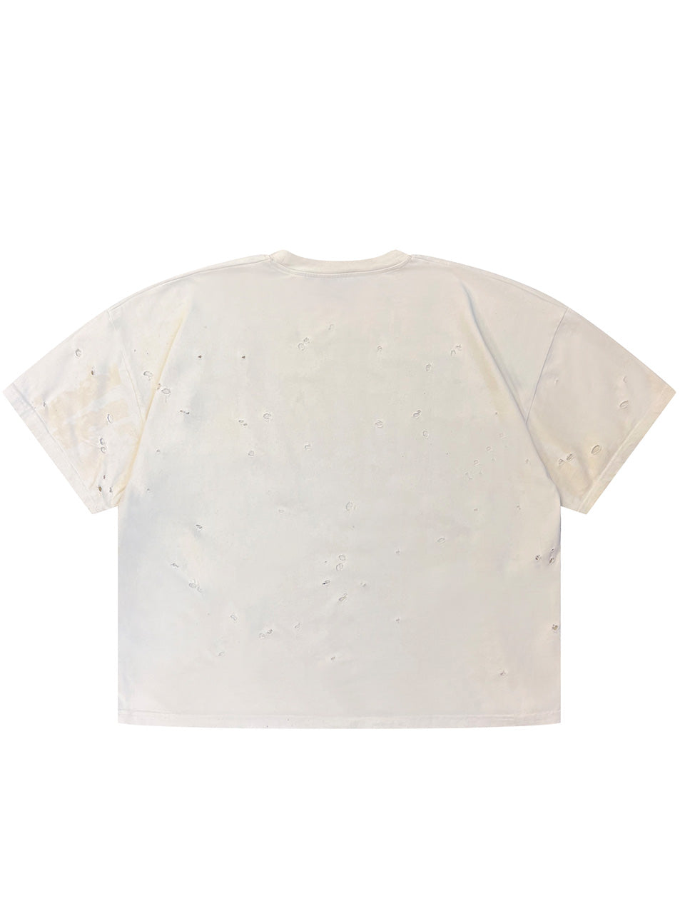 LASERCUT TSHIRT - OFF WHITE