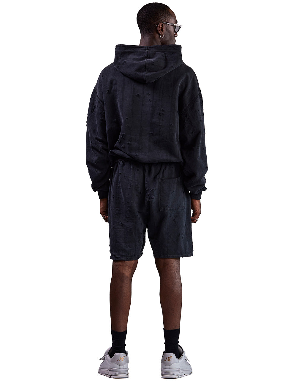 LASERCUT ZIPPER - VINTAGE BLACK