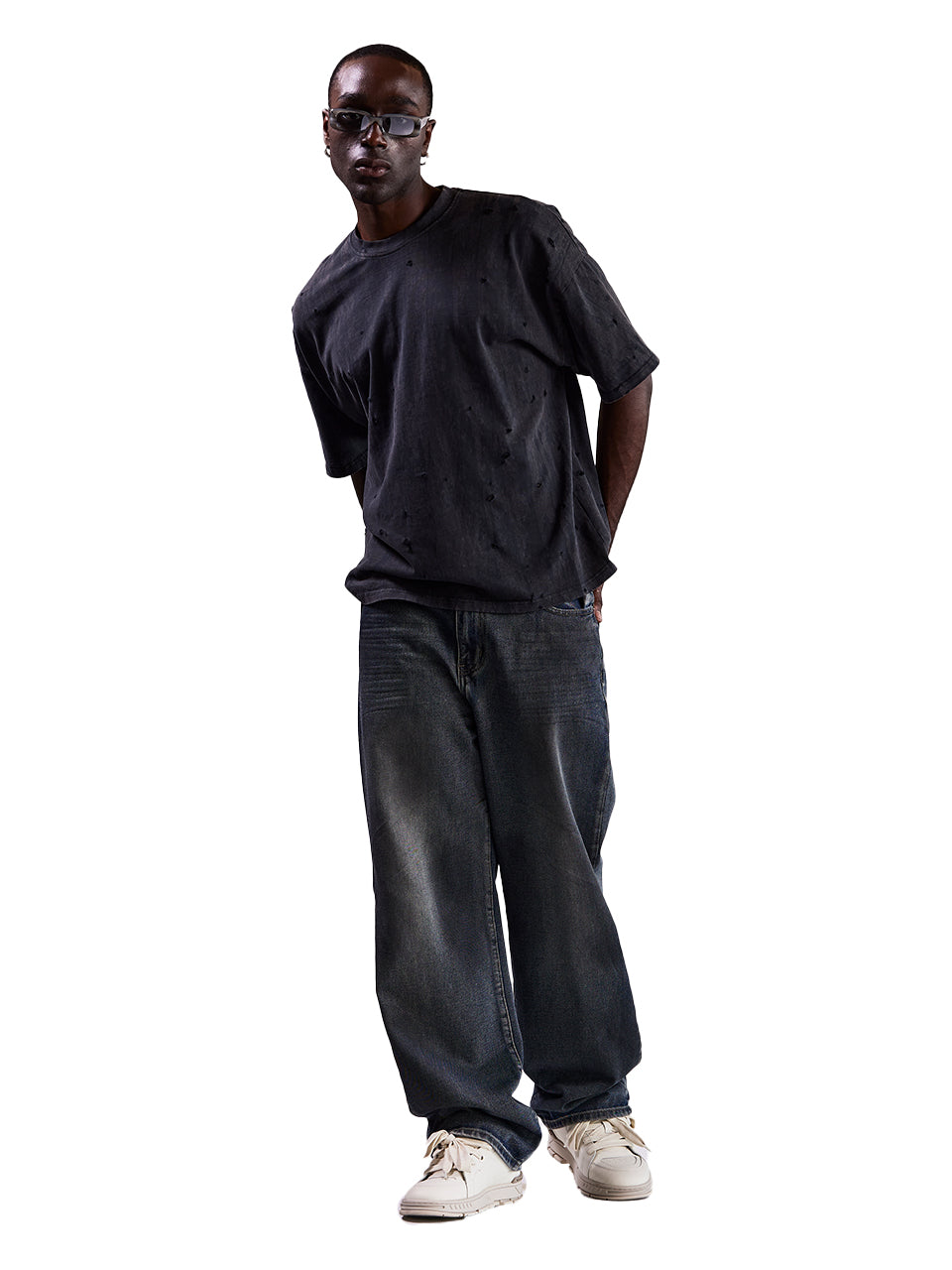 OIL DENIM - BAGGY PANTS