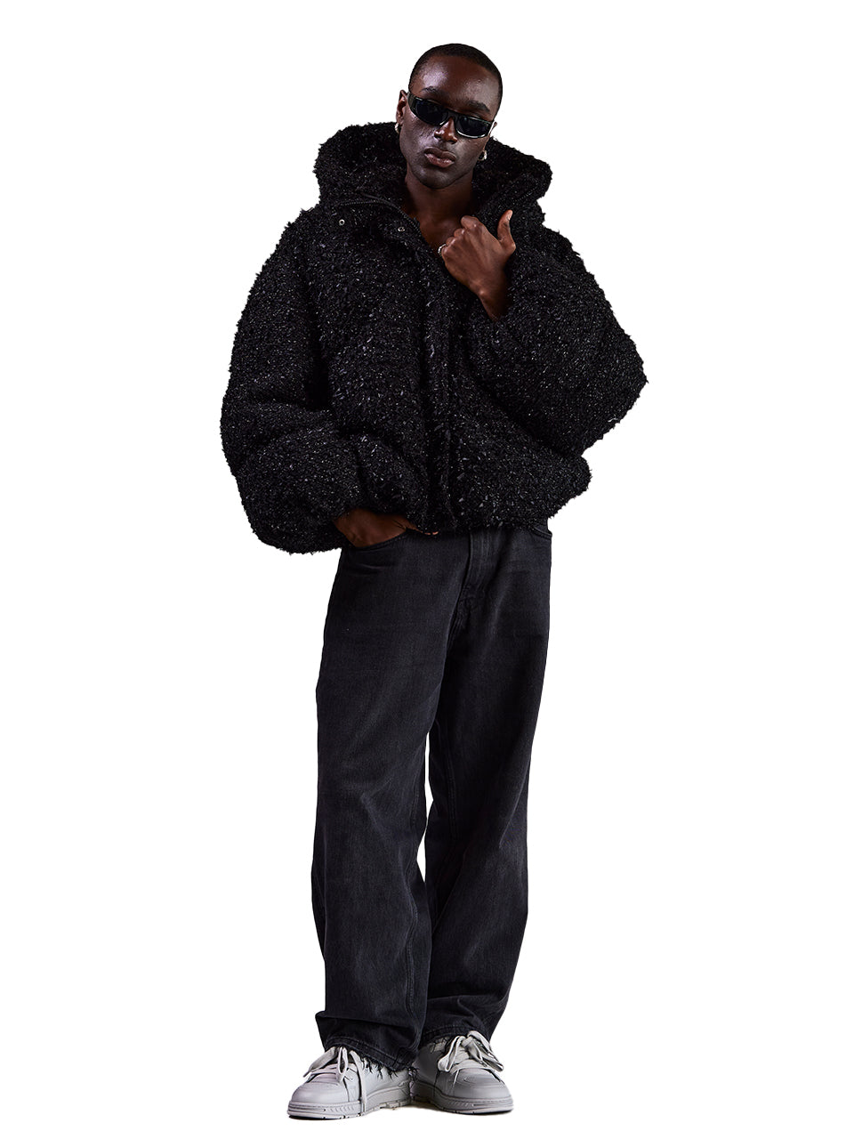 PUFFER JACKET - BLACK