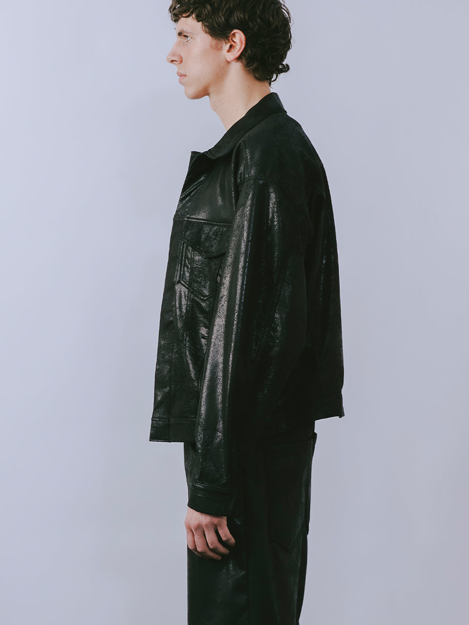 BLACK SCUBA DENIM JACKET