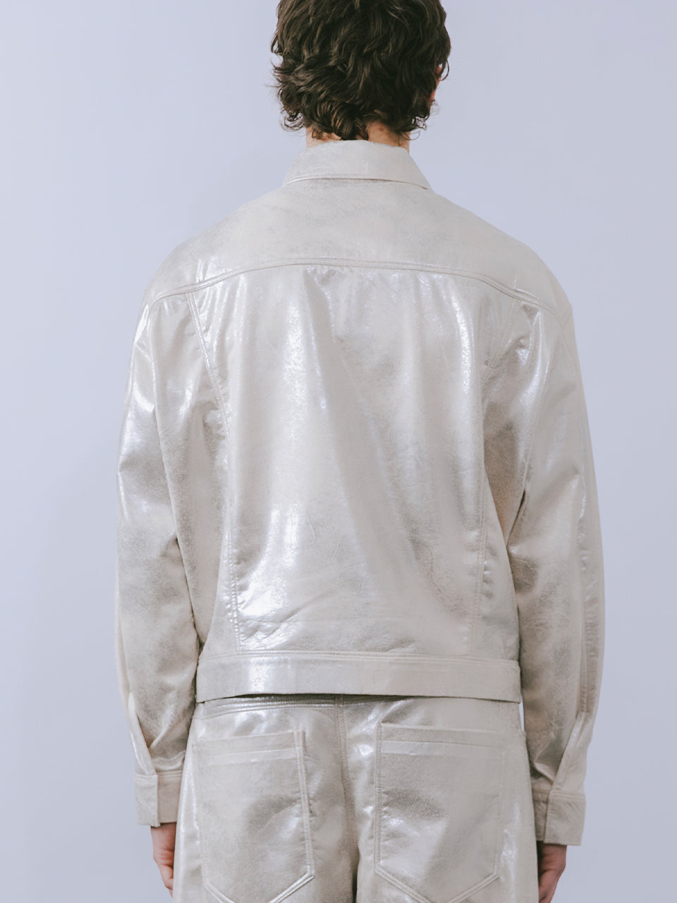 SILVER SCUBA DENIM JACKET
