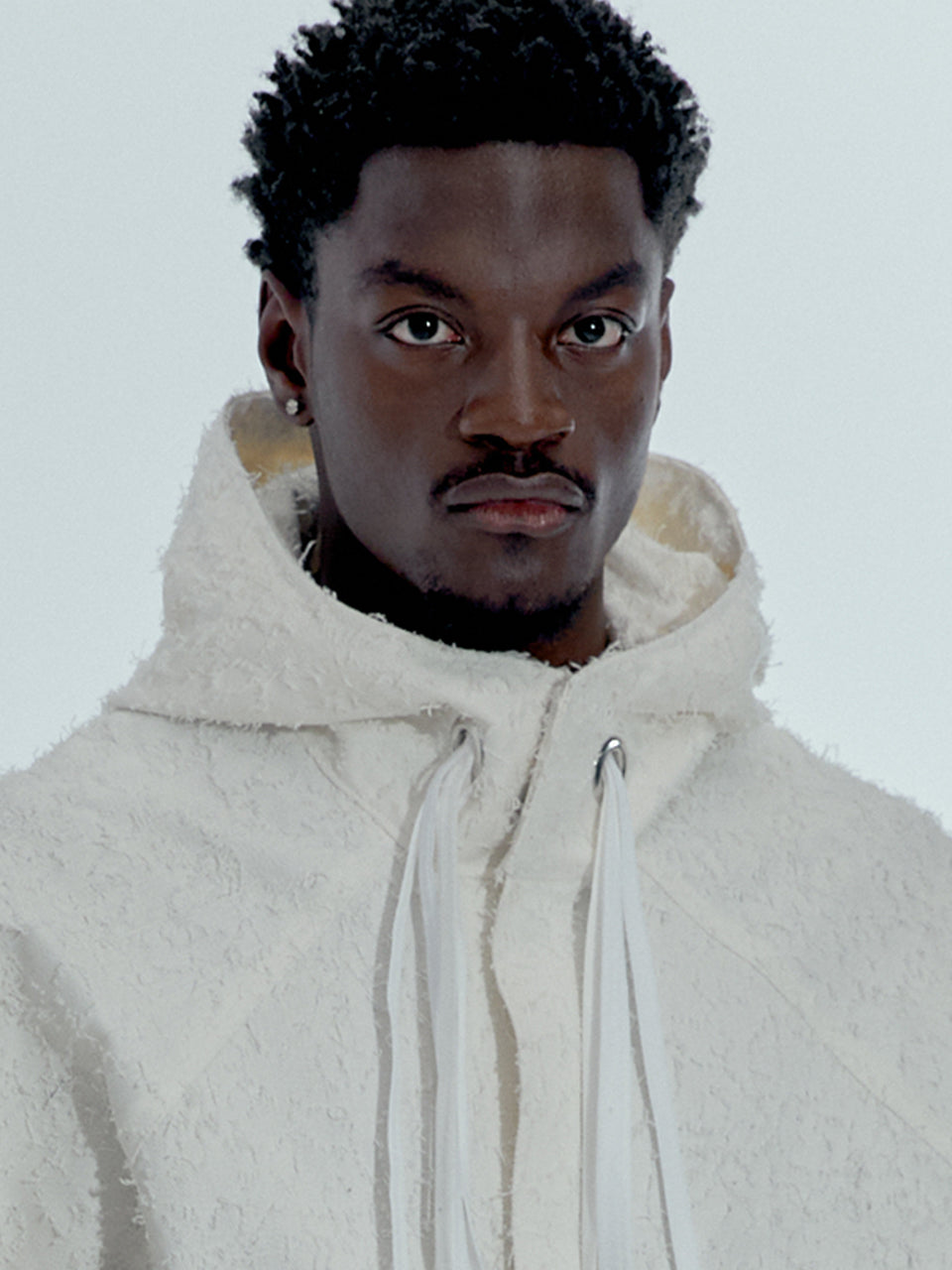 WHITE LACED DENIM JACKET